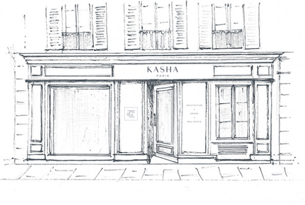 Kasha Paris Interior Architecture rue du Pré-aux-Clercs 75007 Paris